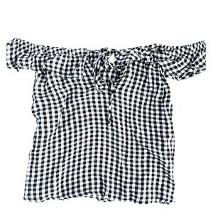 Billabong off the shoulder crop top